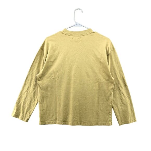 Zara Kids Size 13-14 Embroidered Pocked Long Sleeve T Shirt Cool Idea Ever - Picture 2 of 11